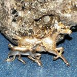 14K Gold Horse & Pony Pendant Photo 7