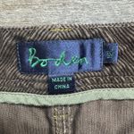 Boden Ladies Corduroy Pencil Skirt Size 12L Brown Slit Pockets Casual Photo 3