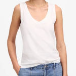 Madewell NWT  Women's Slub Relaxed V-Neck Tank Size S Casual Basic Photo 0