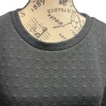 Leith  Big Cuff Geo Textured Shift Dress Black‎ Size Large EUC Photo 2