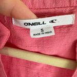 O'Neill Pink 100% Cotton Gauze Saltwater Solids Belizin Coverup Tunic Size S Photo 8
