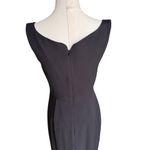 Black Halo Black Hallo - Ally Sheath Classic Dress in Black Sz 6 Photo 6