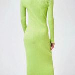 LITA By Ciara Icon Rib V Neck Cardigan Button Front Midi Dress Photo 2