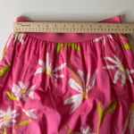 Lilly Pulitzer  Womens‎ Skirt Sz XS Preppy Floral Print Cotton Pink Green White Photo 7