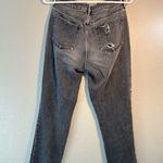PacSun Gray Boyfriend Mom Jeans Distressed Ripped Knees High-Rise Denim Photo 5