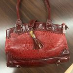Purse Elegant Red Crocodile Pattern Shoulder Bag by MC Photo 6