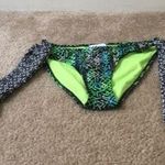 Jessica Simpson  Women's Graphic Print Swim Bikini Bottom Size Small S Photo 0