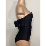 PilyQ New. black bandeau multi-way swimsuit with tummy control Photo 9