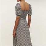 Reformation  checker midi dress NWT Photo 1