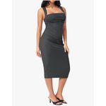 Cider ✨ Midi Dress Dark Grey Sz XL Dress✨ Photo 2