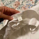 Chelsea and Violet  White Balloon Sleeve Embroidered Viole Mini Dress Photo 6