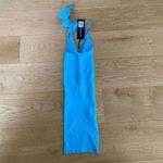 White Fox Boutique  Link Up Mini Dress in Cyan Blue Photo 1