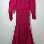 Alexis  Women’s Thalssa Maxi Dress Off Shoulder Ruched Middle Pink Size S NEW Photo 2