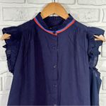 Sundry  Flutter Sleeve Button Down Top Size XS Photo 4