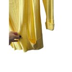 Ny Collection  Sunshine Yellow Lightweight Long Sleeve Cardigan w/ Attached Top M Photo 6