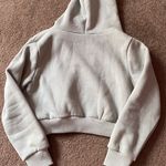 SheIn Super Cropped Zip Up Sweater Photo 3