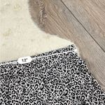 American Eagle  leopard print black white mini skirt Photo 3