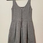 Wilfred  Aritzia Grey Sleeveless Skater Mini Dress Womens 0 Babydoll Twee Fall Photo 7