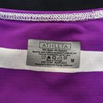 Athleta  Women's M Striped Racerback Athletic Tank with Shelf Bra Photo 6