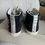 Golden Goose New Slide Mid Top Mids Slides Glitter Leather Sneakers Photo 4