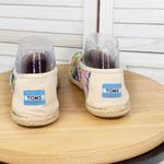 Toms Multicolor Crochet Espadrilles Flats Slip On Shoes Size 6.5 Photo 5