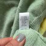 BiBi Color Block Pastel Round Neck Sweater With Pearl Beaded Detail Size L Yellow Size L Photo 6