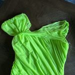 House Of CB  ADRIE NEON GREEN GATHERED MINI DRESS, Size, $239 Photo 15