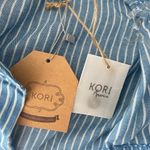 Kori  striped button down dress Photo 3