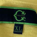 C Wonder lightweight yellow V neck sweater Size XL Photo 2