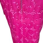 VINTAGE Marimekko Zip Front Shift Smock Dress in Tarha Pattern Sz:40/US12 1960s Pink Size 12 Photo 4