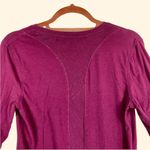 Athleta  Long Sleeve Red Burgundy Athletic Wear Sz S Photo 4