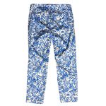 Lilly Pulitzer Sadie Stretch Crop Chino in Resort White On A Roll Size 2 Photo 5