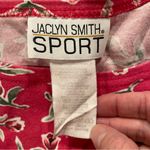 Cute vintage 80s oversized pinky red roses top cotton blend floral pop Pink Size L Photo 4