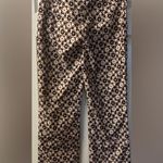 MOTEL ROCKS Floral Brown & White Chino Pants Size M Size M Photo 1
