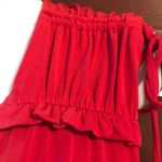 Catherine Malandrino Catherine Mallandrino Red Sleeveless Top Photo 4