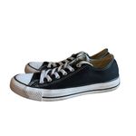 Converse Chuck Taylor Low Top Sneakers Black White Size 7.5 Photo 3