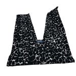 Old Navy Black Cheetah Leopard Dress Pants Women’s Size 2 Regular  Capri Design! Photo 1