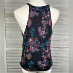 Mudd  High Neck Halter Tank Top Boho Floral Print
Black/Multi Floral-Large Photo 1