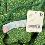 Free People  Beach Dress Large Mindy Backless Sweater Midi Aqua Combo Knit NWT Photo 6