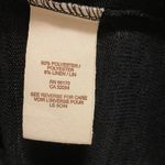 Free People Black Sheer Lace Detail Long Line V-Neck Button Down Cardigan Size M Photo 3