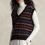 Polo  Ralph Lauren Fair Isle Sweater Vest size S Photo 0