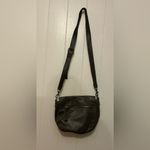 Liebeskind Rare Vintage Gray Soft Leather  Zip Crossbody Handbag Bag Photo 3