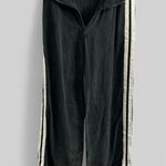 Tribe Kelley USA flared rayon racing stripe dark academia pants ladies size XS Photo 0