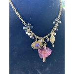 Betsey Johnson Vintage Ballet Ballerina Pearl Bracelet Necklace & Bracelet RARE Photo 4