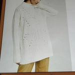 BCBG MAXAZRIA SEQUIN LONG SLEEVE SWEATER Photo 1