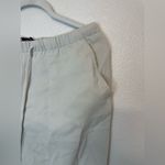 ZARA Women’s Elastic Waistband Beige Joggers Pants Size M Photo 4