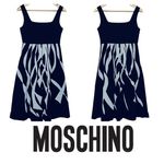 Moschino Jeans Sleeveless Empire Waist Dress Photo 1