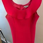 She & Sky Pink  Waffle Print Pink Dress Photo 3