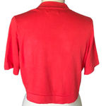 R & K ORIGINALS Ladies Coral Bolero Short Cardigan Sweater ~ LARGE Photo 1