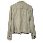 CAbi  Charlie Heather Oatmeal Cardigan Jacket #3028 Medium Office Work Preppy Photo 6